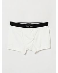 Tom Ford - Stretch-Cotton Boxer Briefs With Logo Waistband - Lyst