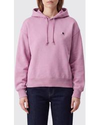 Carhartt - Cotton Hoodie With Logo - Lyst