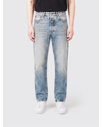 DARKPARK - Straight Fit Five-Pocket Cotton Denim Jeans - Lyst