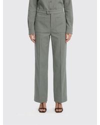 Soeur - Cotton Straight Trousers - Lyst