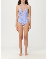 Kampos - Patterned One-Piece Swimsuit - Lyst