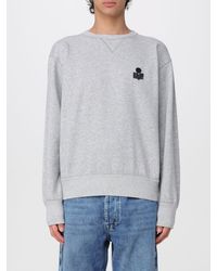 Isabel Marant - Cotton Logo Crewneck Sweatshirt - Lyst