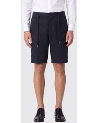 Myths - Linen Drawstring Shorts - Lyst