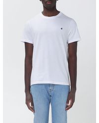 Brooksfield - Cotton Crew Neck T-Shirt - Lyst