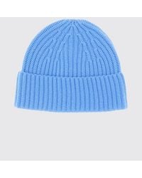 Lisa Yang - Ribbed 100% Cashmere Beanie Hat With Turn-Up Cuff - Lyst