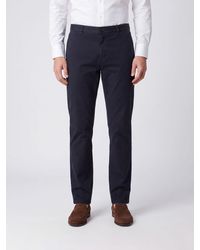 Brunello Cucinelli - Slim Fit Stretch Cotton Chino Trousers With America Pockets - Lyst