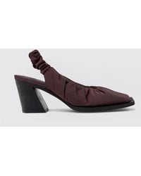 Camper - Karole Slingback Aus Gerafftem Stoff - Lyst