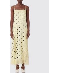 Sportmax - Capo Midi Polka Dot Silk Dress - Lyst