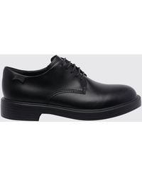 Camper - Dean Calfskin Leather Derby Shoes With Lightweight Sole - Lyst