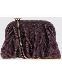 Benedetta Bruzziches - Venus Rhinestone-Embellished Aluminum Mesh Mini Handbag - Lyst