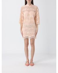 Twinset - Mini Lace Dress - Lyst