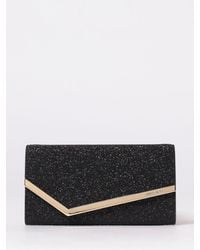 Jimmy Choo - Emmie Glitter Clutch - Lyst