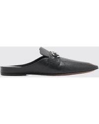 Gucci - Ragazzo Leather Mules With Horsebit Detail And Square Toe - Lyst