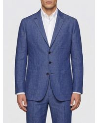 Boglioli - Cotton Single Breasted Blazer - Lyst