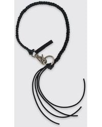 Our Legacy - Braided Leather Rope Necklace - Lyst