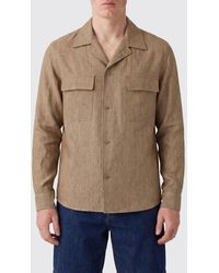 Briglia 1949 - Linen Shirt Jacket - Lyst