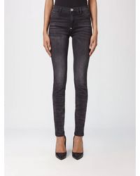 Philipp Plein - High-Waisted Skinny Stretch Denim Jeans - Lyst