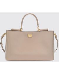Dolce & Gabbana - Dolce &Amp Gabbana Vittoria Polished Leather Bag - Lyst