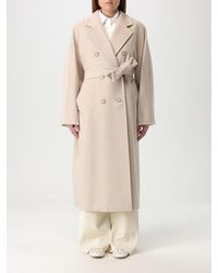 Max Mara - Coat Sand - Lyst