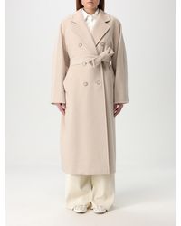 Max Mara - Coat Sand - Lyst