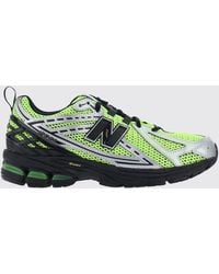 New Balance - M1906 Mesh And Laminated Faux Leather Sneakers - Lyst