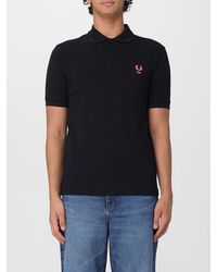 Comme des Garçons - Comme Des Gar&Ccedil	Ons Slim Fit Cotton Polo Shirt With Contrast Logo - Lyst