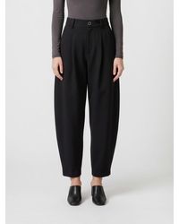 Uma Wang - High-Waisted Wide-Leg Trousers - Lyst