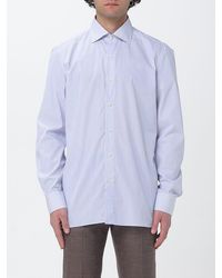 Luigi Borrelli Napoli - Striped Cotton Shirt - Lyst