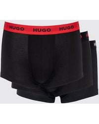 HUGO - Set Of 3 Stretch Cotton Boxer Shorts - Lyst