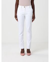 Mason's - Stretch Cotton Slim Fit Trousers - Lyst