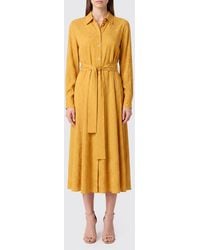 Pinko - Floral Print Midi Shirtdress - Lyst