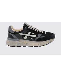 Premiata - Mick Suede And Nylon Sneakers - Lyst