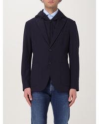 Paul & Shark - Hooded Blazer Detachable Hood - Lyst