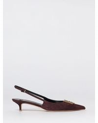 Elisabetta Franchi - Suede Slingback Pumps - Lyst