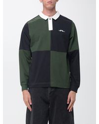 Paul Smith - Long-Sleeved Check Cotton Polo Shirt - Lyst