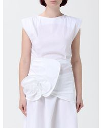 Liviana Conti - Cotton Blend Top - Lyst