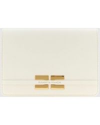 Elisabetta Franchi - Faux Leather Shoulder Bag - Lyst