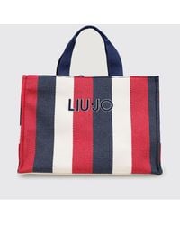 Liu Jo - Tasche Aus Gestreiftem Canvas - Lyst