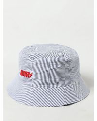 Autry - Cappello in cotone con logo e motivo a righe - Lyst