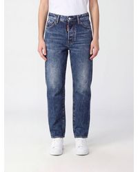 DSquared² - Boston Mid-Rise Straight-Leg Jeans - Lyst