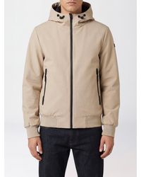 Rrd - Hooded Surflex Technical Fabric Bomber Jacket With Zip Closure - Lyst