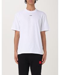 HUGO - T-Shirt Basic Con Mini Logo - Lyst