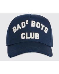 DSquared² - Bad2 Boys Club Cotton Baseball Cap - Lyst