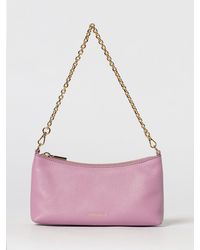 Coccinelle - Aura Hammered Leather Bag - Lyst