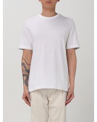 Eleventy - Short Sleeve Crew Neck Tshirt - Lyst