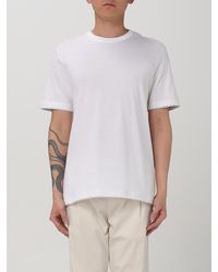 Eleventy - Short Sleeve Crew Neck Tshirt - Lyst