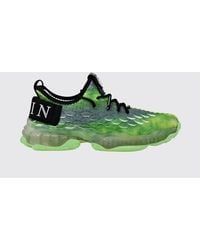 Philipp Plein - Runner Hyper $Hock Low-Top Sneakers With Rubber Sole - Lyst
