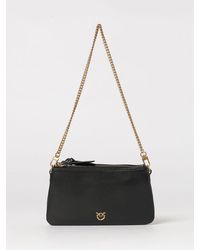 Pinko - Mini Double Bag Leather Bag - Lyst