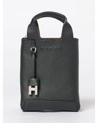 Hogan - Grained Leather Handbag - Lyst