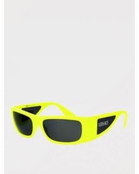 Versace - Sonnenbrille Mit Eckigem Gestell - Lyst